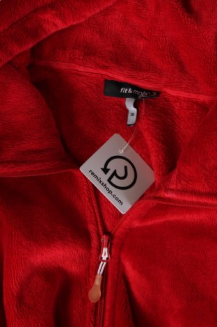 Γυναικεία ζακέτα fleece, Μέγεθος M, Χρώμα Κόκκινο, Τιμή 7,72 €