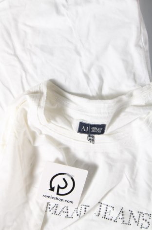 Damen Shirt Armani Jeans, Größe M, Farbe Weiß, Preis € 56,95