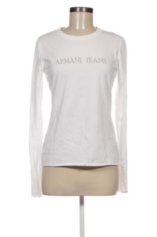 Γυναικεία μπλούζα Armani Jeans, Μέγεθος M, Χρώμα Λευκό, Τιμή 54,43 €
