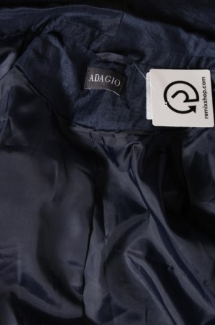 Γυναικείο σακάκι Adagio, Μέγεθος L, Χρώμα Μπλέ, Τιμή 27,22 €