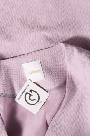 Γυναικείο σακάκι Atelier, Μέγεθος L, Χρώμα Βιολετί, Τιμή 13,07 €