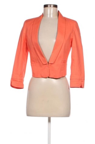 Дамско сако Bershka, Размер M, Цвят Оранжев, Цена 43,90 лв.