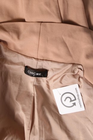 Γυναικείο σακάκι ChicMe, Μέγεθος M, Χρώμα  Μπέζ, Τιμή 27,22 €