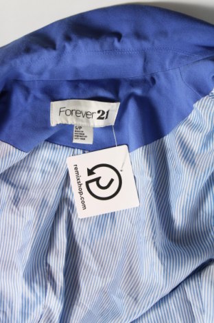Γυναικείο σακάκι Forever 21, Μέγεθος S, Χρώμα Μπλέ, Τιμή 17,94 €