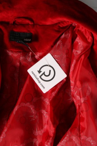 Sacou de femei H&M, Mărime M, Culoare Roșu, Preț 144,74 Lei