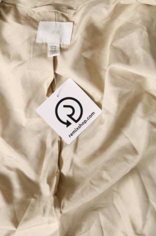 Γυναικείο σακάκι H&M, Μέγεθος XL, Χρώμα  Μπέζ, Τιμή 5,72 €