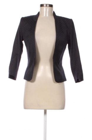 Γυναικείο σακάκι H&M, Μέγεθος XS, Χρώμα Μπλέ, Τιμή 22,51 €