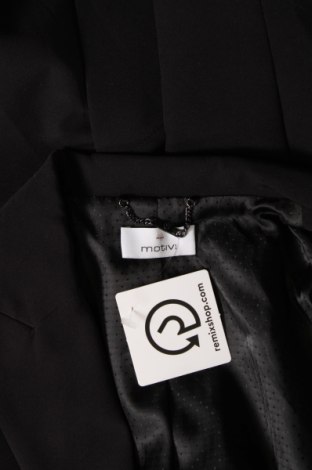Γυναικείο σακάκι Motivi, Μέγεθος XXS, Χρώμα Μαύρο, Τιμή 36,49 €