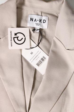 Γυναικείο σακάκι NA-KD, Μέγεθος M, Χρώμα Γκρί, Τιμή 66,49 €