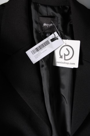 Γυναικείο σακάκι Nasty Gal, Μέγεθος M, Χρώμα Μαύρο, Τιμή 16,62 €