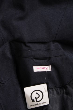 Γυναικείο σακάκι Orsay, Μέγεθος M, Χρώμα Μπλέ, Τιμή 4,08 €