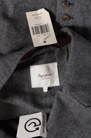 Дамско сако Pepe Jeans, Размер S, Цвят Сив, Цена 120,50 лв.