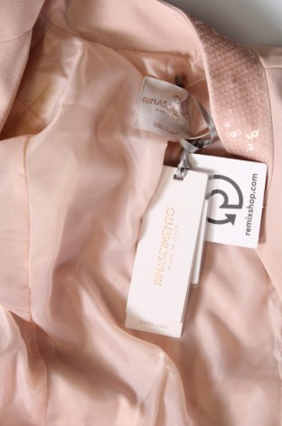 Дамско сако Rinascimento, Размер XS, Цвят Розов, Цена 132,55 лв.