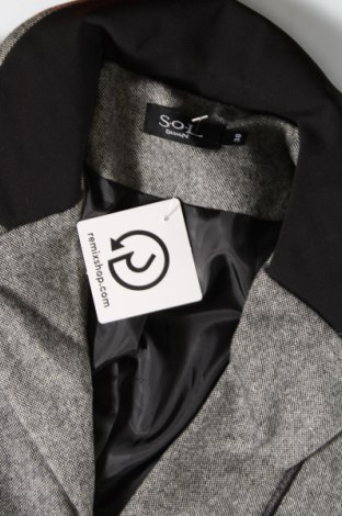 Γυναικείο σακάκι S.o.l Design, Μέγεθος M, Χρώμα Γκρί, Τιμή 5,12 €