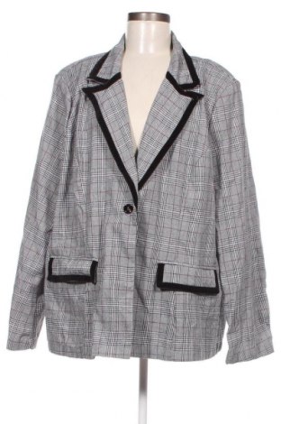 Γυναικείο σακάκι SHEIN, Μέγεθος 4XL, Χρώμα Γκρί, Τιμή 27,22 €