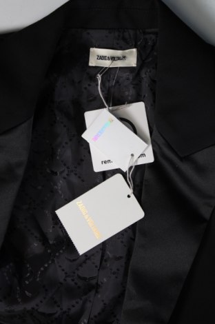 Γυναικείο σακάκι Zadig & Voltaire, Μέγεθος XS, Χρώμα Μαύρο, Τιμή 119,69 €