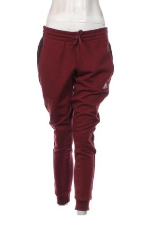 Γυναικείο αθλητικό παντελόνι Adidas, Μέγεθος M, Χρώμα Κόκκινο, Τιμή 26,91 €