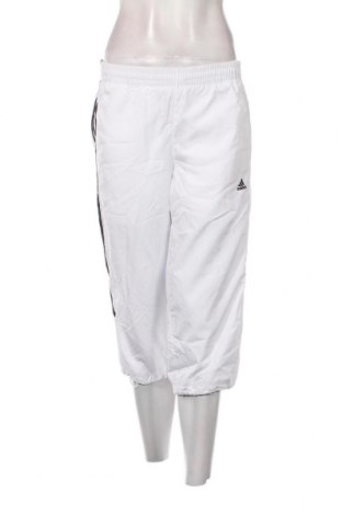 Γυναικείο αθλητικό παντελόνι Adidas, Μέγεθος S, Χρώμα Λευκό, Τιμή 17,40 €