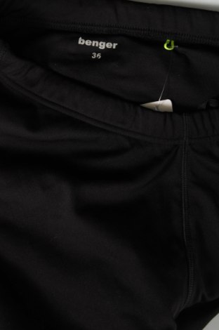 Γυναικείο αθλητικό παντελόνι Benger, Μέγεθος S, Χρώμα Μαύρο, Τιμή 12,37 €