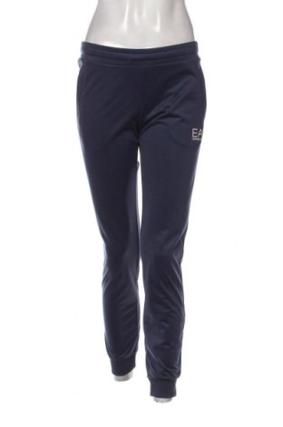 Pantaloni trening de femei Emporio Armani, Mărime S, Culoare Albastru, Preț 204,39 Lei