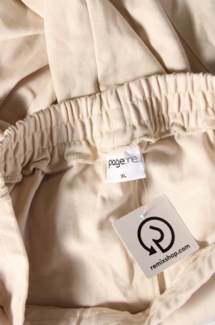 Pantaloni trening de femei Page One, Mărime XL, Culoare Ecru, Preț 45,79 Lei