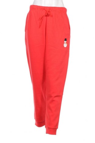 Γυναικείο αθλητικό παντελόνι Pieces, Μέγεθος XL, Χρώμα Κόκκινο, Τιμή 8,25 €