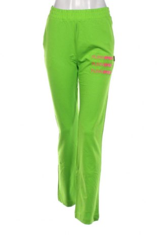 Pantaloni trening de femei Plein Sport, Mărime S, Culoare Verde, Preț 634,61 Lei