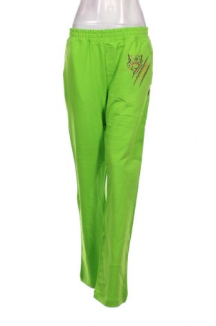 Pantaloni trening de femei Plein Sport, Mărime L, Culoare Verde, Preț 383,55 Lei