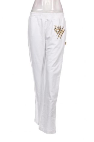 Γυναικείο αθλητικό παντελόνι Plein Sport, Μέγεθος L, Χρώμα Λευκό, Τιμή 136,60 €