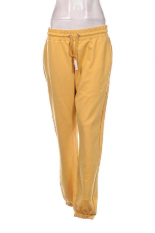 Γυναικείο αθλητικό παντελόνι mbyM, Μέγεθος L, Χρώμα Κίτρινο, Τιμή 26,91 €