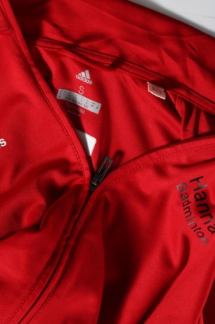 Γυναικεία αθλητική ζακέτα Adidas, Μέγεθος S, Χρώμα Κόκκινο, Τιμή 21,03 €