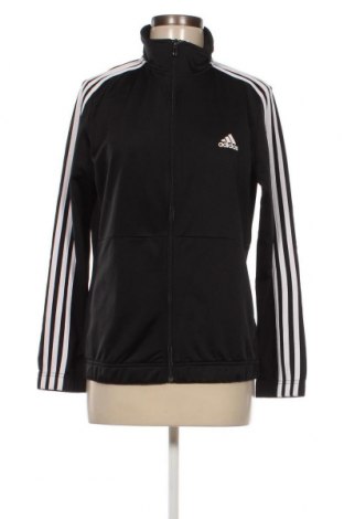 Γυναικεία αθλητική ζακέτα Adidas, Μέγεθος M, Χρώμα Μαύρο, Τιμή 21,03 €