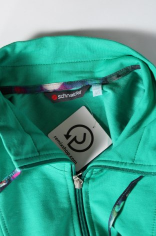 Γυναικεία αθλητική ζακέτα Schneider, Μέγεθος XL, Χρώμα Πράσινο, Τιμή 24,12 €