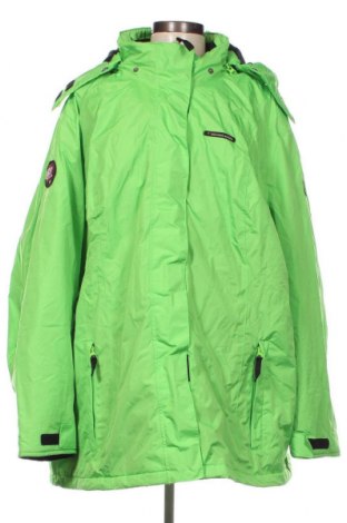 Γυναικείο μπουφάν Bpc Bonprix Collection, Μέγεθος 3XL, Χρώμα Πράσινο, Τιμή 17,94 €