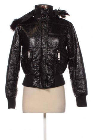 Γυναικείο μπουφάν Foglie Rosse, Μέγεθος M, Χρώμα Μαύρο, Τιμή 34,52 €
