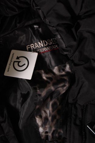 Γυναικείο μπουφάν Frandsen, Μέγεθος S, Χρώμα Μαύρο, Τιμή 11,89 €