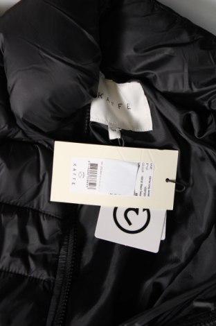 Γυναικείο μπουφάν Kaffe, Μέγεθος XL, Χρώμα Μαύρο, Τιμή 82,99 €