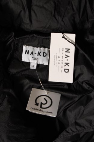 Γυναικείο μπουφάν NA-KD, Μέγεθος XS, Χρώμα Μαύρο, Τιμή 21,58 €