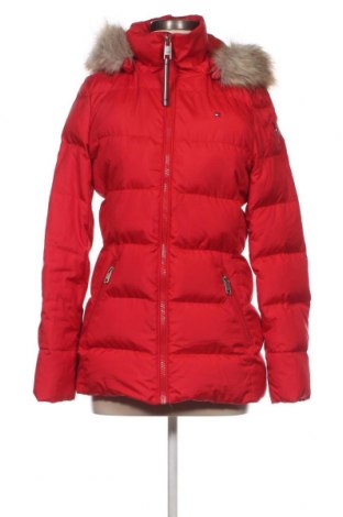 Γυναικείο μπουφάν Tommy Hilfiger, Μέγεθος S, Χρώμα Κόκκινο, Τιμή 66,78 €