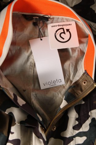 Γυναικείο μπουφάν Violeta by Mango, Μέγεθος L, Χρώμα Πολύχρωμο, Τιμή 19,89 €