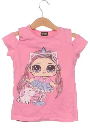Детска блуза, Размер 6-7y/ 122-128 см, Цвят Розов, Цена 12,54 лв.
