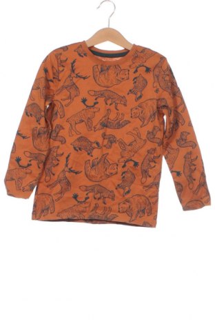 Детска блуза, Размер 6-7y/ 122-128 см, Цвят Кафяв, Цена 7,06 лв.