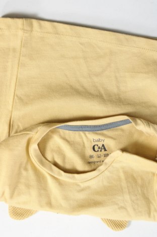 Bluză pentru copii C&A, Mărime 12-18m/ 80-86 cm, Culoare Bej, Preț 68,42 Lei