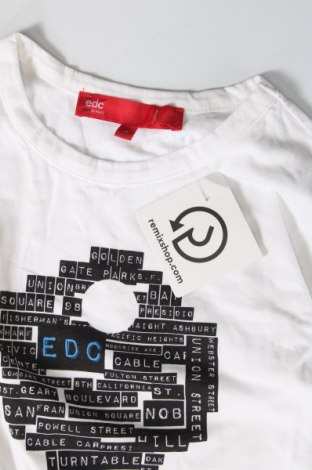 Kinder Shirt Edc By Esprit, Größe 11-12y/ 152-158 cm, Farbe Weiß, Preis € 4,20