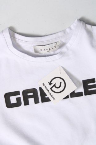 Kinder Shirt Gaelle Paris, Größe 7-8y/ 128-134 cm, Farbe Weiß, Preis 8,34 €