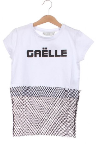 Kinder Shirt Gaelle Paris, Größe 7-8y/ 128-134 cm, Farbe Weiß, Preis 6,57 €
