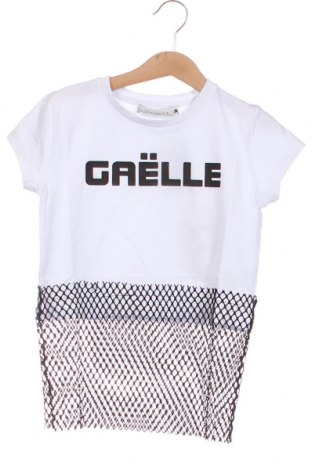 Kinder Shirt Gaelle Paris, Größe 5-6y/ 116-122 cm, Farbe Weiß, Preis 6,57 €