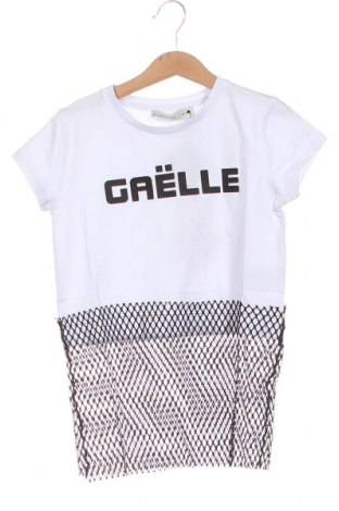 Kinder Shirt Gaelle Paris, Größe 7-8y/ 128-134 cm, Farbe Weiß, Preis 3,79 €
