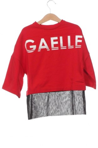 Детска блуза Gaelle Paris, Размер 7-8y/ 128-134 см, Цвят Червен, Цена 44,80 лв.