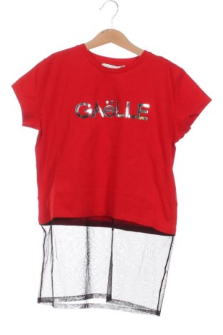 Детска блуза Gaelle Paris, Размер 13-14y/ 164-168 см, Цвят Червен, Цена 29,40 лв.
